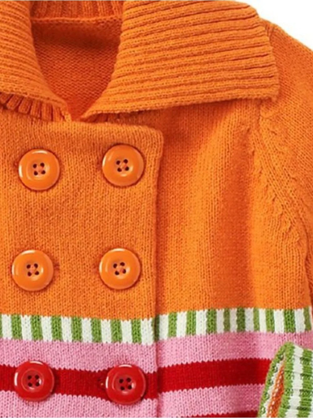 Gymboree Y2K 2012 double button sweater